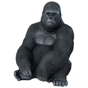 Deco Figurine Monkey Gorilla Side XL